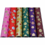 Colored for GIFT packing paper _Spotted patterns_
